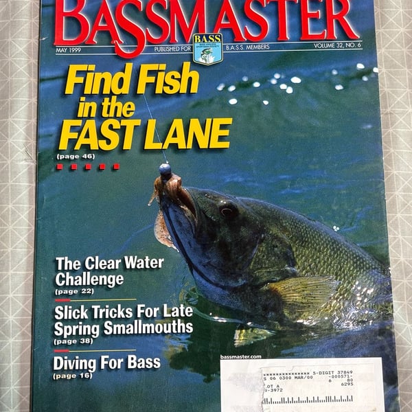 Bassmaster Magazine May 1999 Volume 32 Number 6