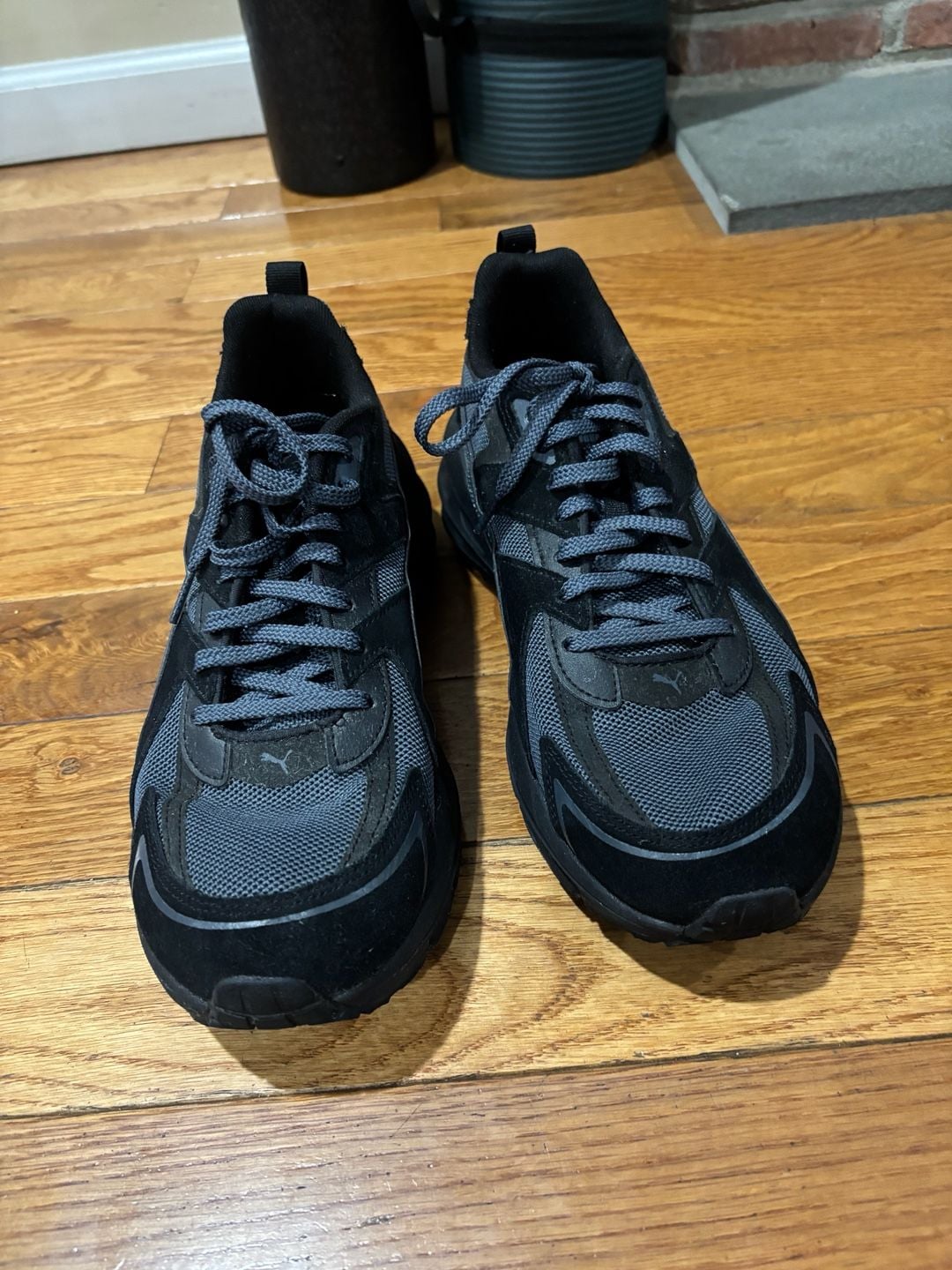 PUMA Hypnotic LS Black Strong Grey Sneakers Men’s Size 10.5 3