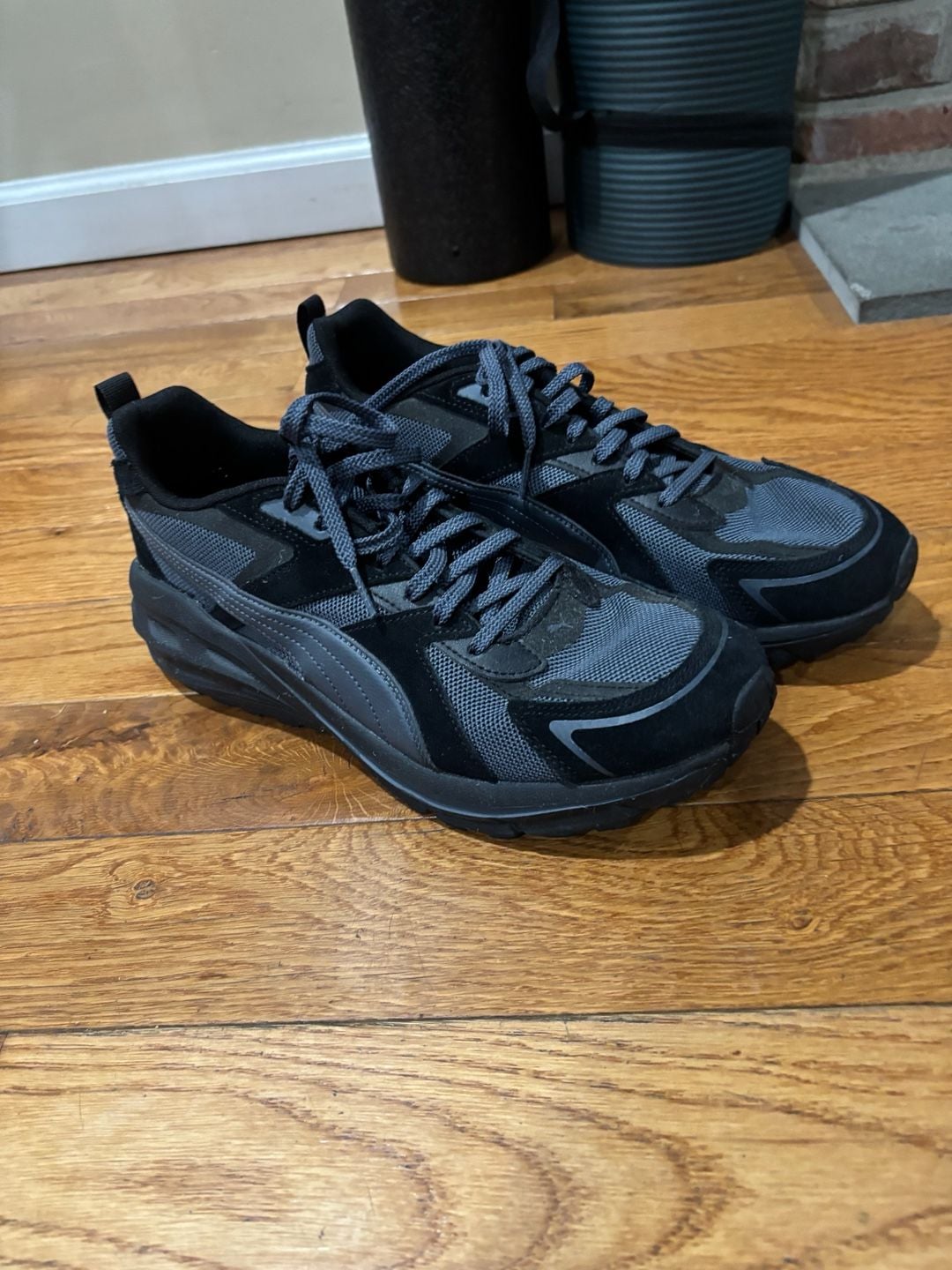 PUMA Hypnotic LS Black Strong Grey Sneakers Men’s Size 10.5 5
