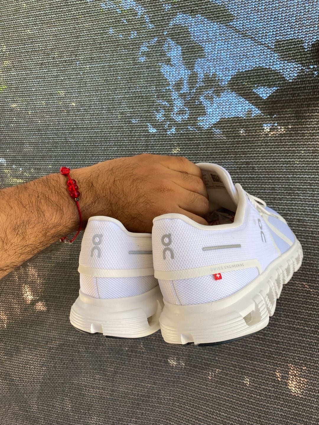 On Running Cloud 5 White Sneakers 7
