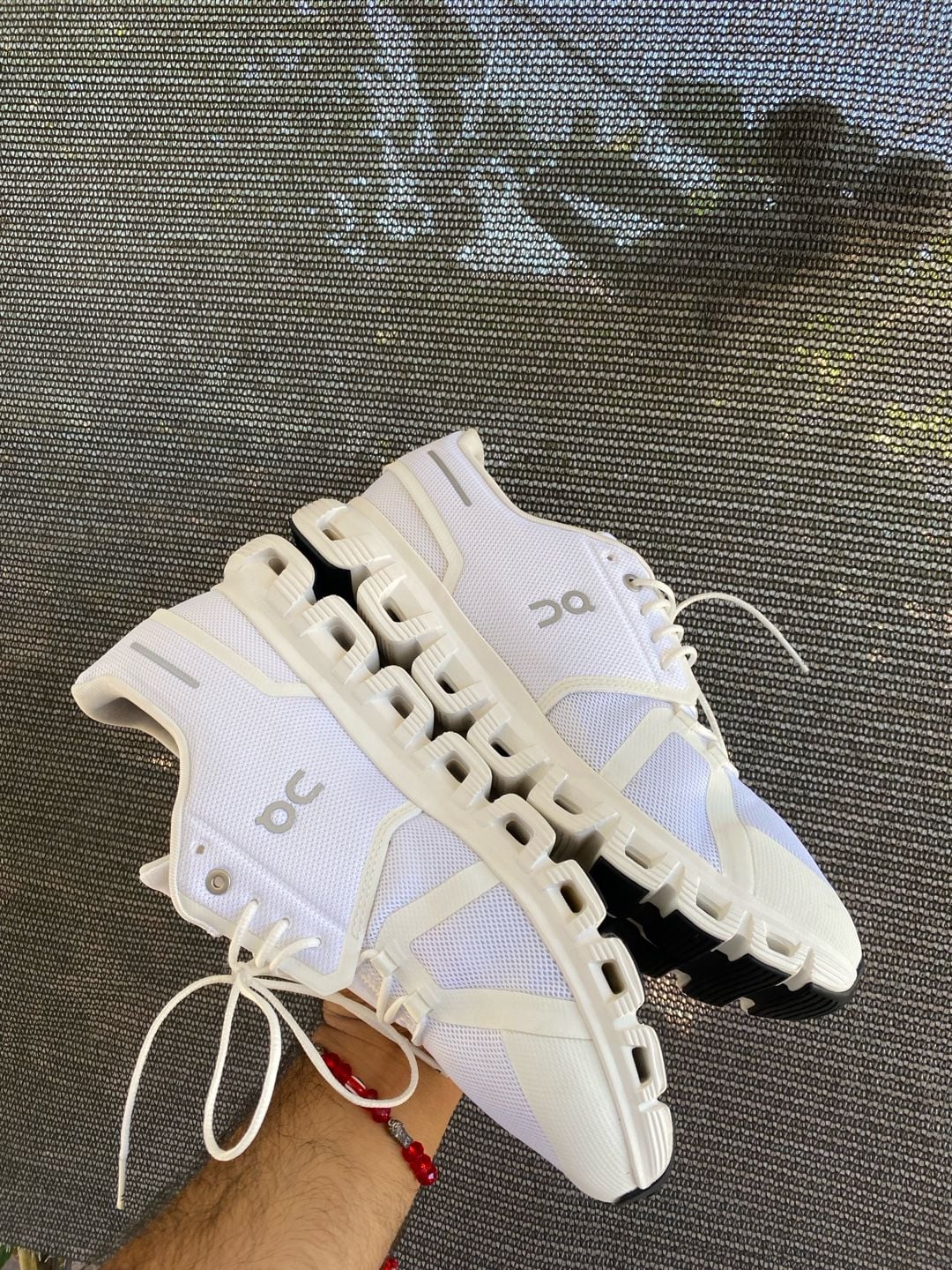 On Running Cloud 5 White Sneakers 8