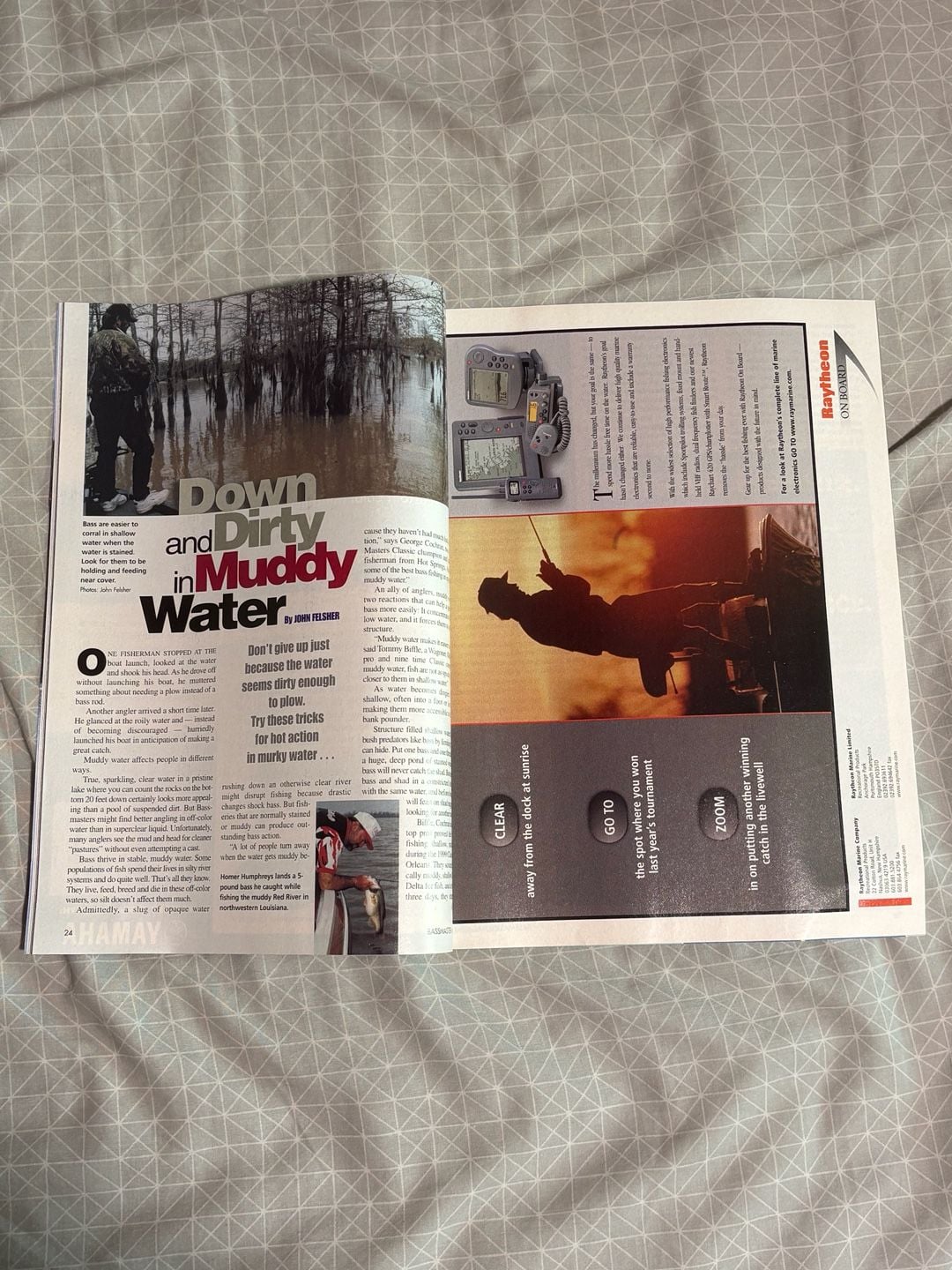 Bassmaster Magazine January 2000 Advanced Carolina Rigging 2