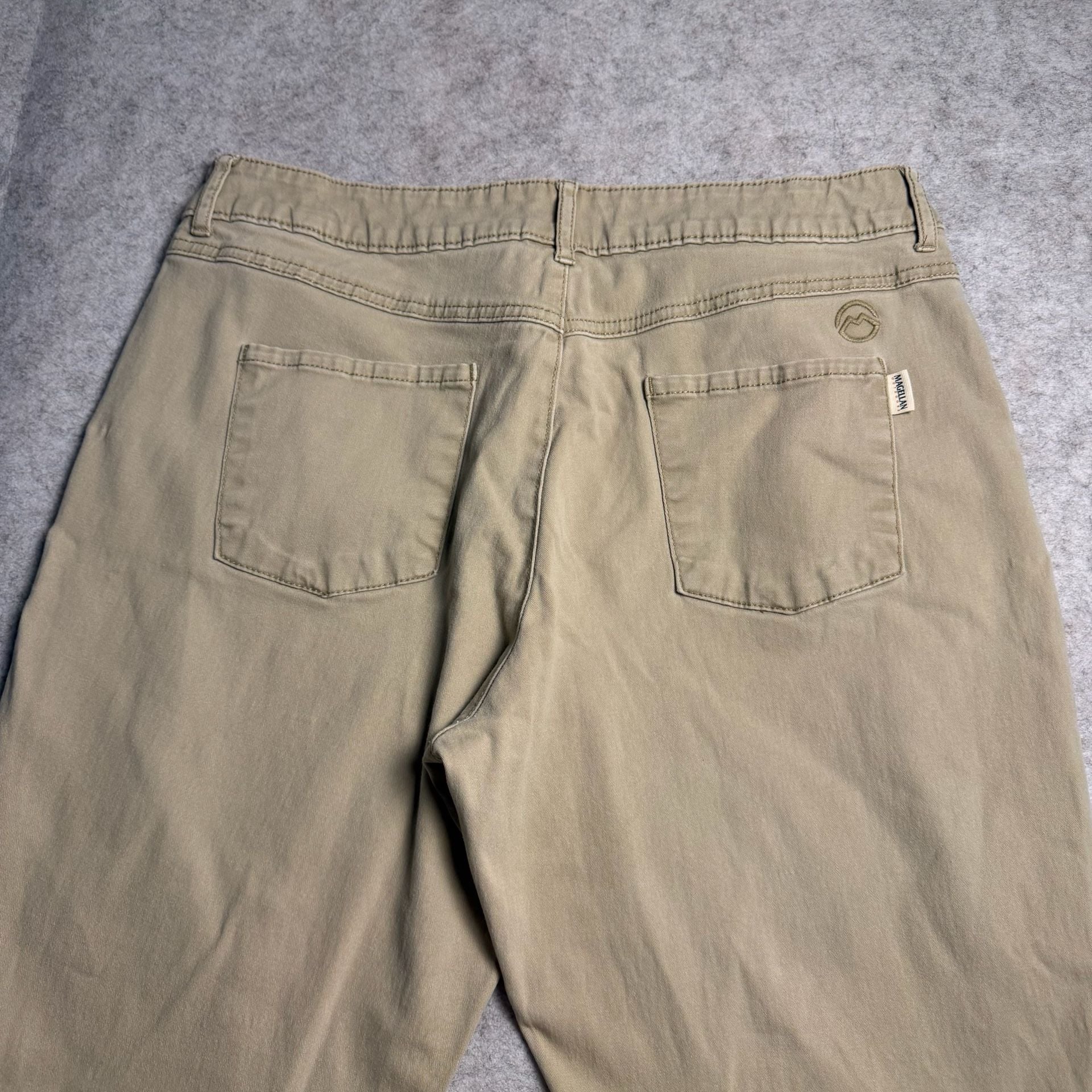 Magellan Outdoors Chino Pants Size 12 Tan Khaki 5