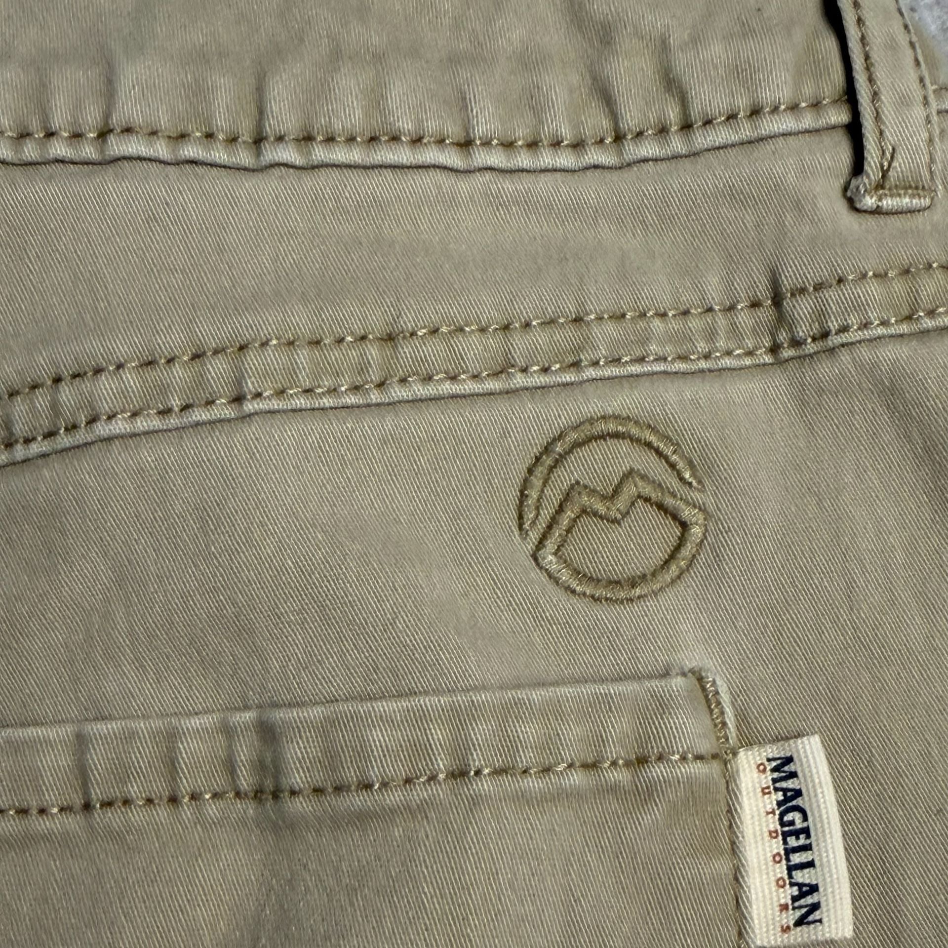 Magellan Outdoors Chino Pants Size 12 Tan Khaki 6