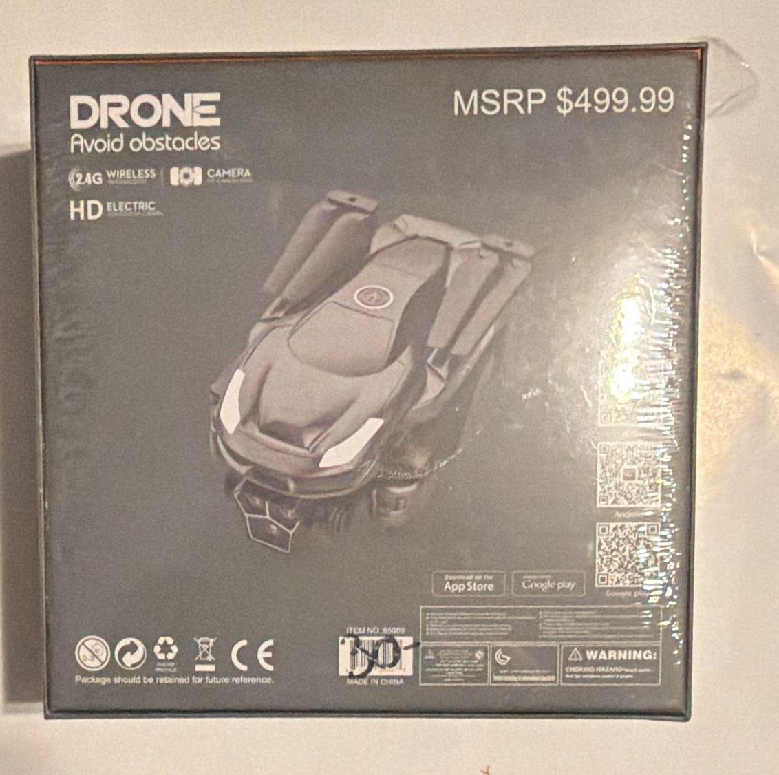 SMS Drone Pro Avoid Obstacles 4K Dual Camera Sealed 2
