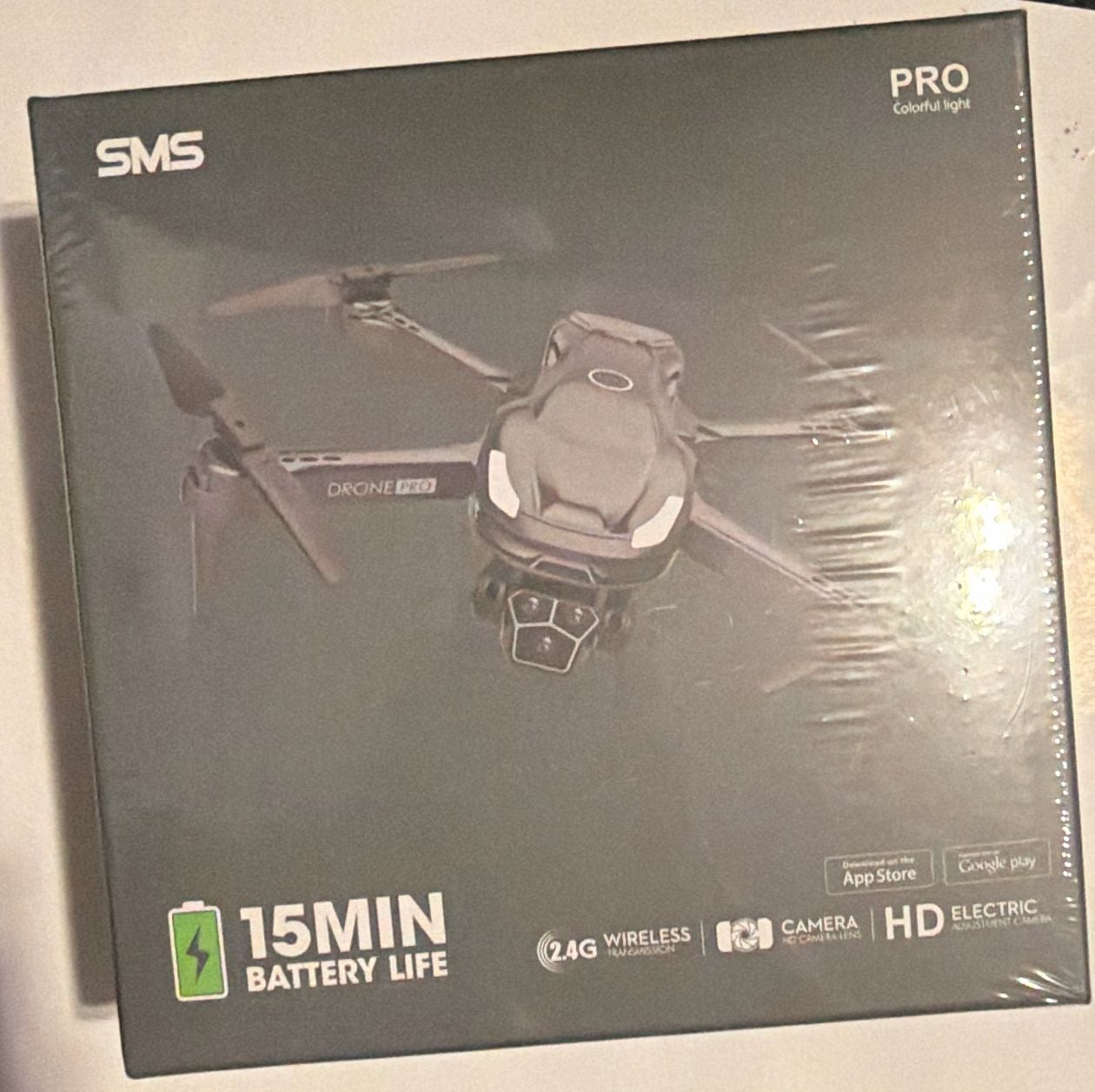 SMS Drone Pro Avoid Obstacles 4K Dual Camera Sealed 4