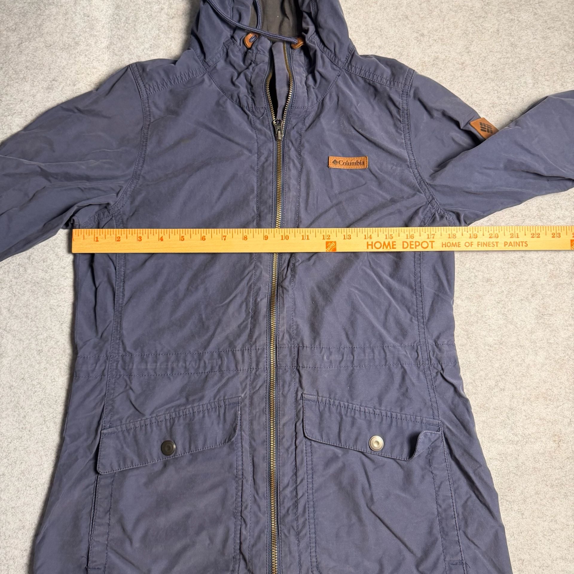 Columbia Cultus Lake Hooded Jacket Blue Cotton 5