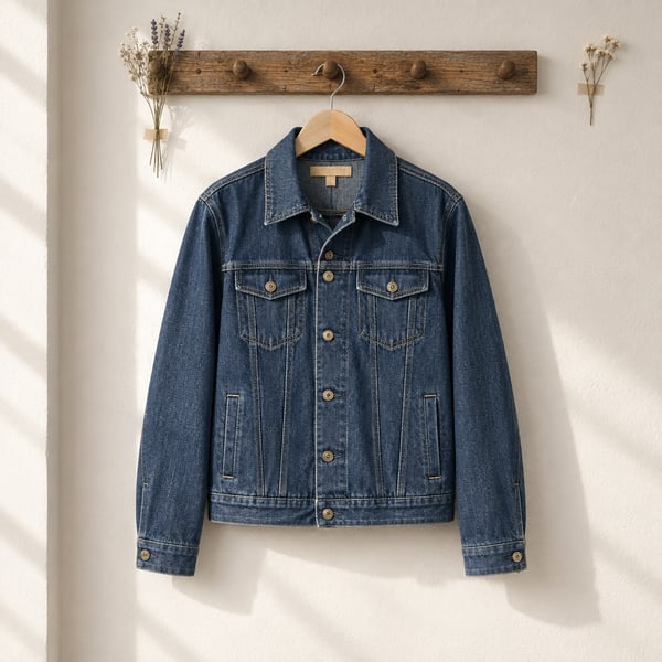 Tommy Hilfiger Jeans Denim Jacket Size M Blue Cotton