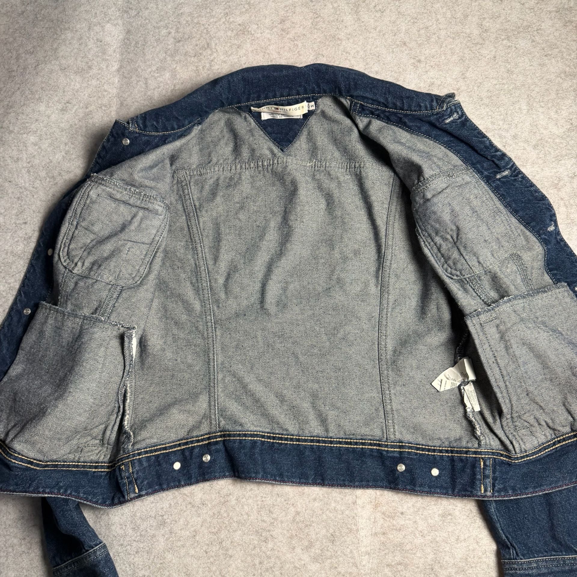 Tommy Hilfiger Jeans Denim Jacket Size M Blue Cotton 8