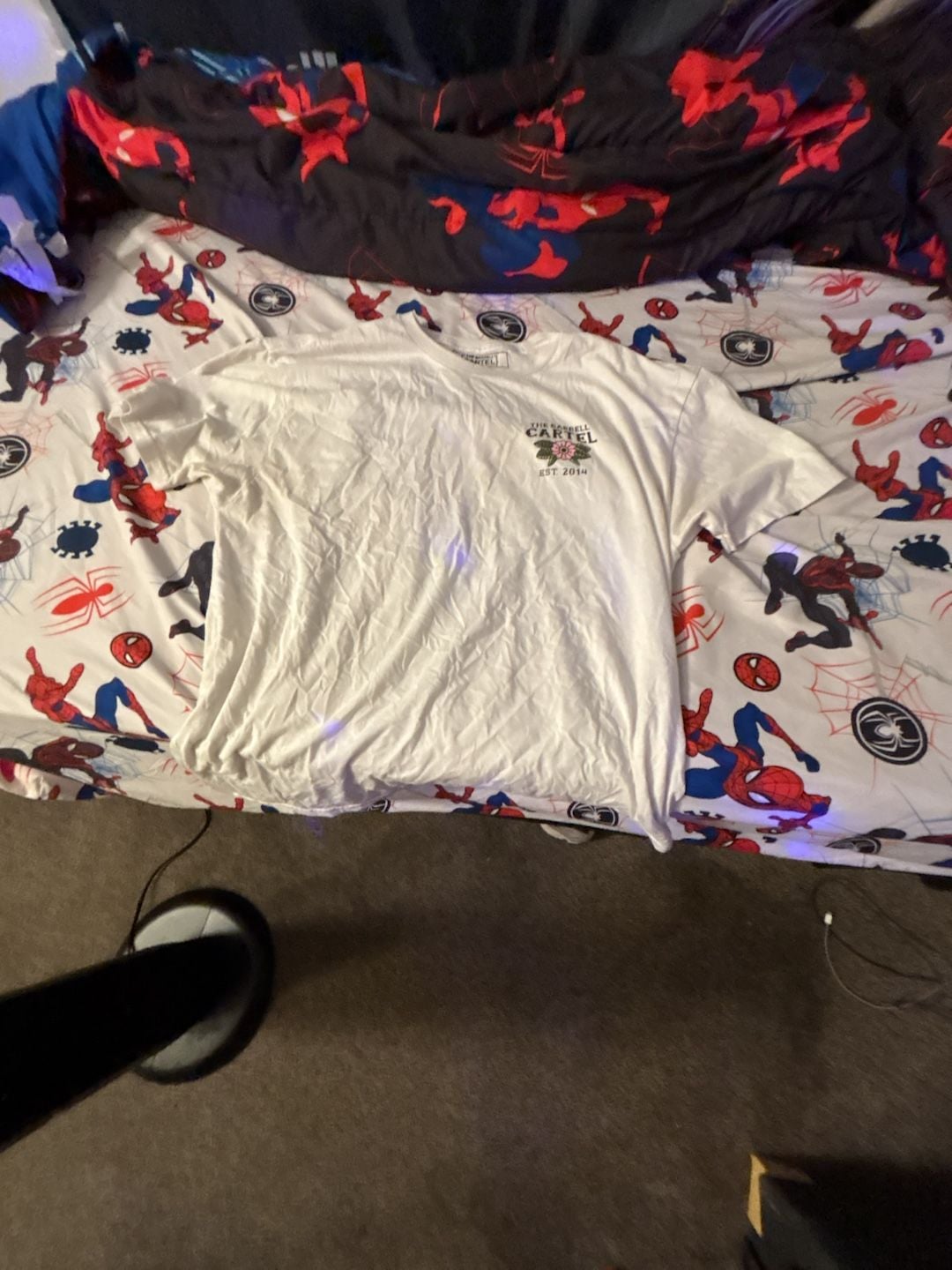 The Barbell Cartel Graphic T-Shirt White Est 2014 1