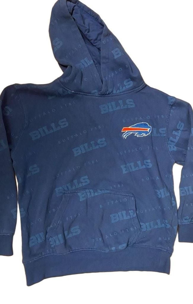 NFL Team Apparel Buffalo Bills Hoodie Size Youth 10-12 2