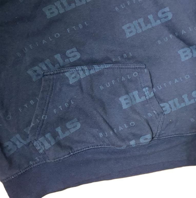 NFL Team Apparel Buffalo Bills Hoodie Size Youth 10-12 3