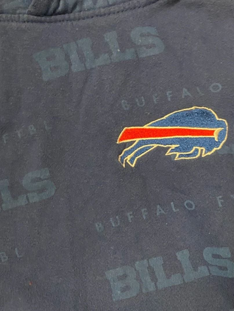 NFL Team Apparel Buffalo Bills Hoodie Size Youth 10-12 4