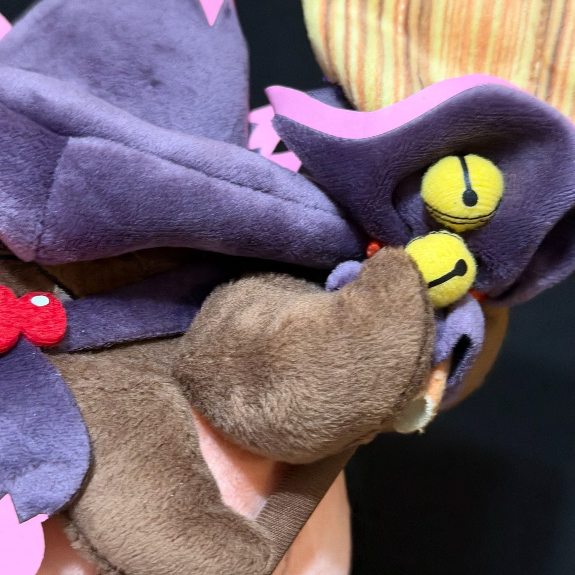 2018 Pokemon Center Halloween Pumpkaboo Plush Doll Team Trick 3