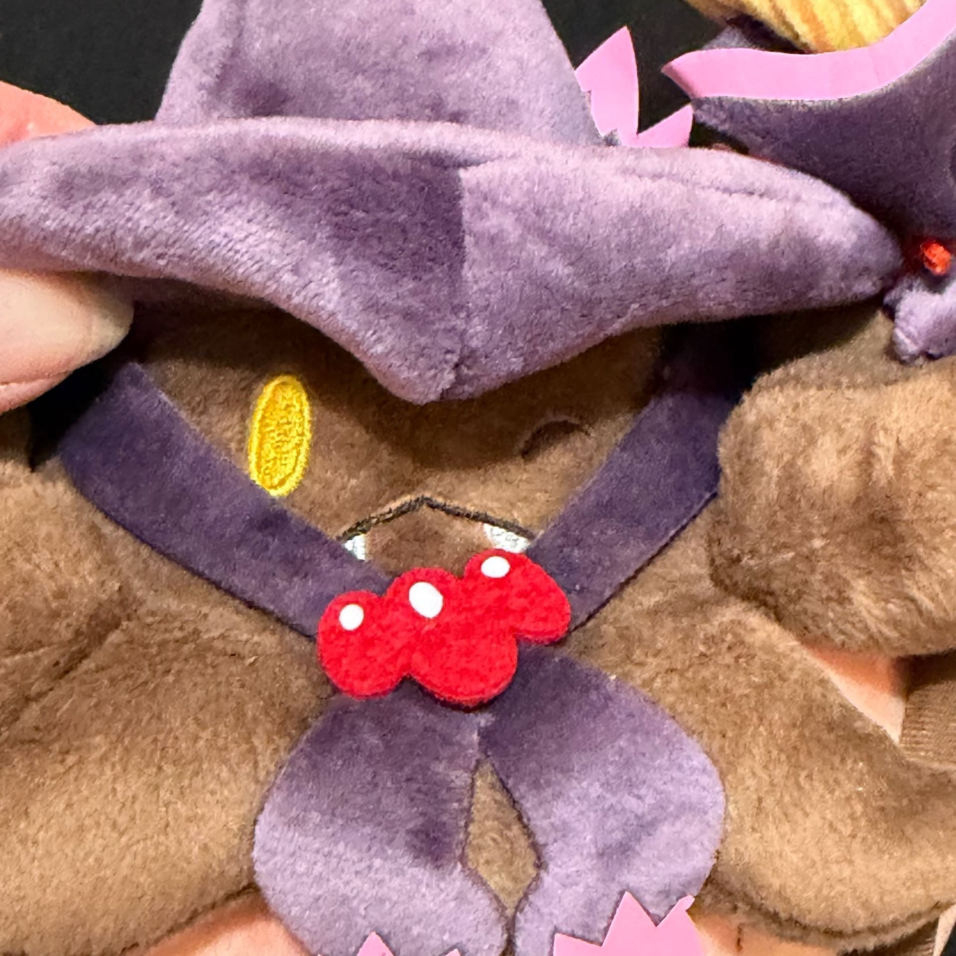 2018 Pokemon Center Halloween Pumpkaboo Plush Doll Team Trick 4