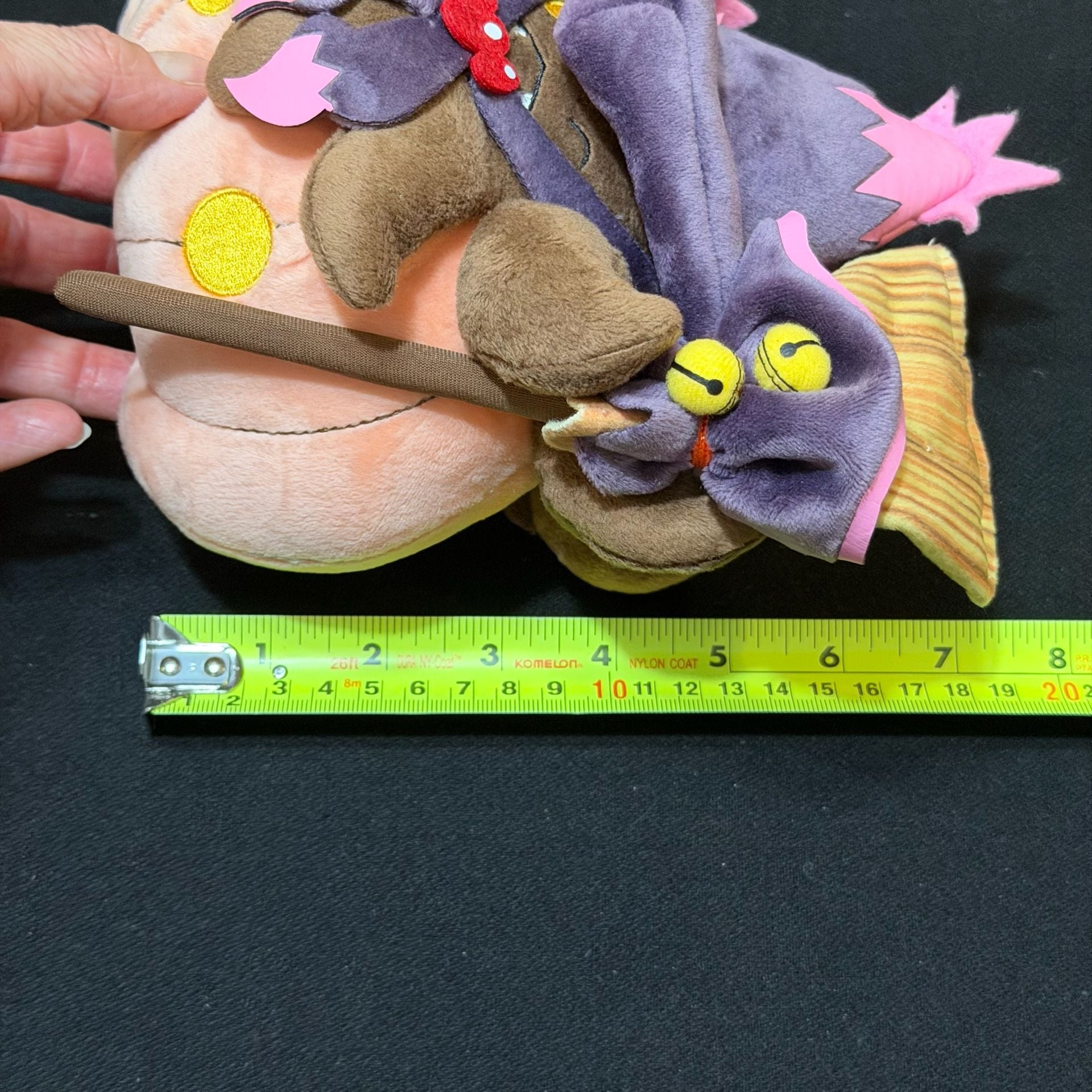 2018 Pokemon Center Halloween Pumpkaboo Plush Doll Team Trick 8