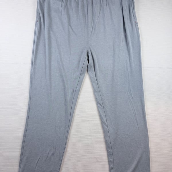 Tommy Bahama Lounge Pants Size L Gray Elastic Waist Drawstring Sleepwear