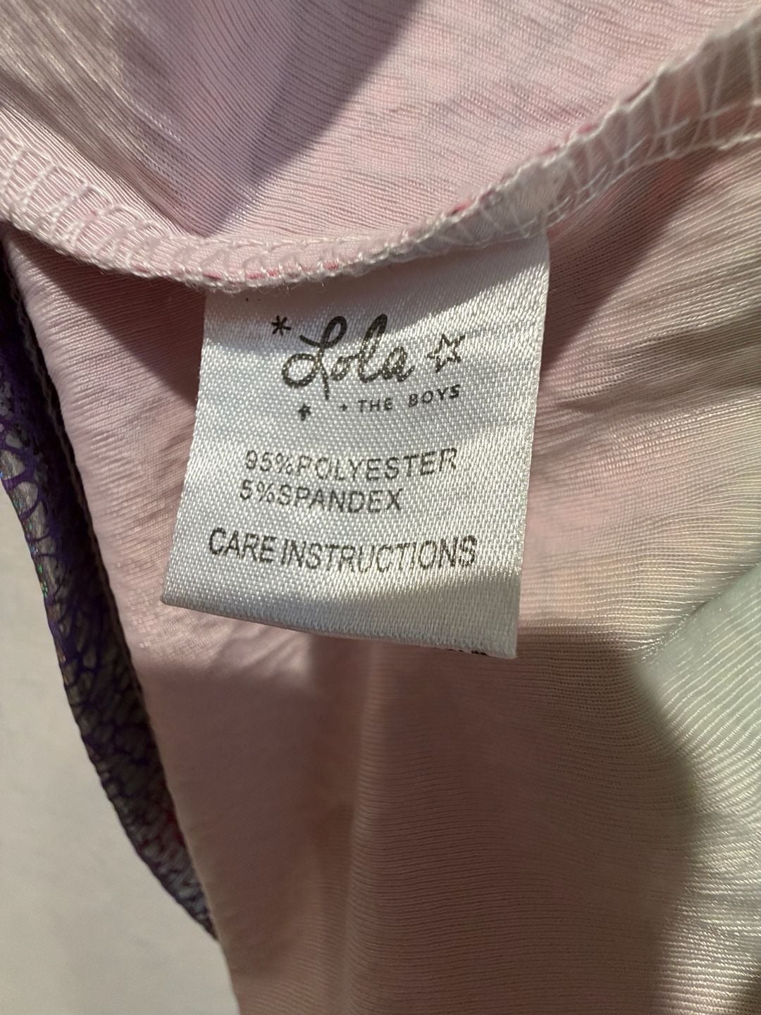 Lola + The Boys Metallic Ombre Tank Dress Size 6 7