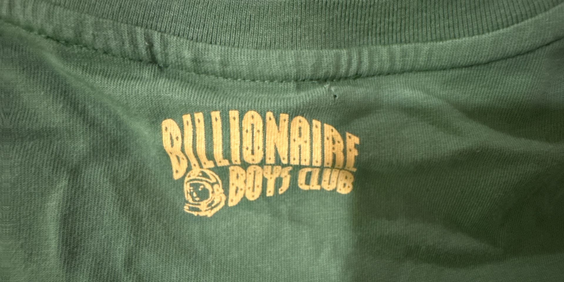Billionaire Boys Club BB Dimensions T-Shirt Size XXL Green Astronaut Logo 7