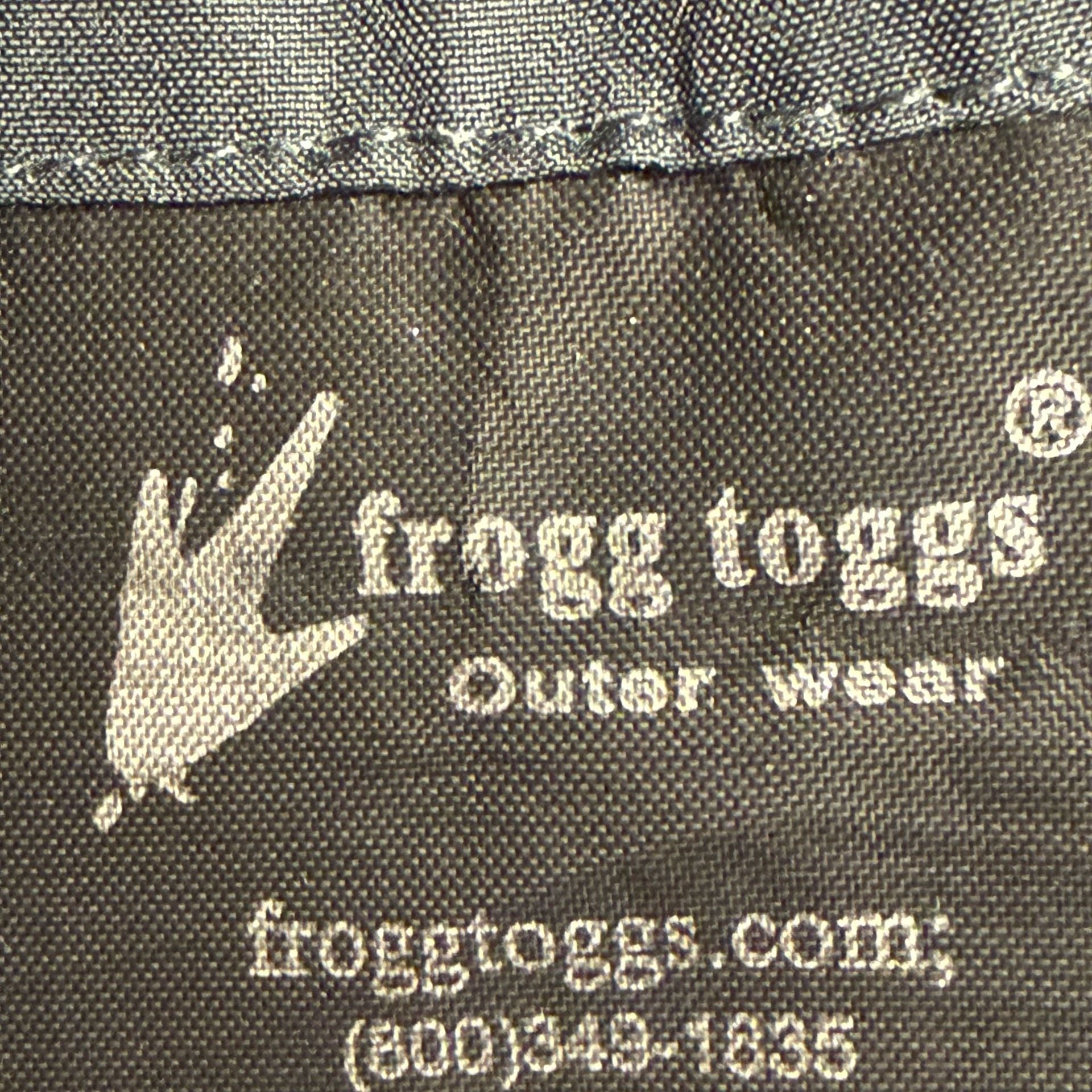 Frogg Toggs Rain Jacket Blue Gray Hooded Full Zip Waterproof Outerwear 8