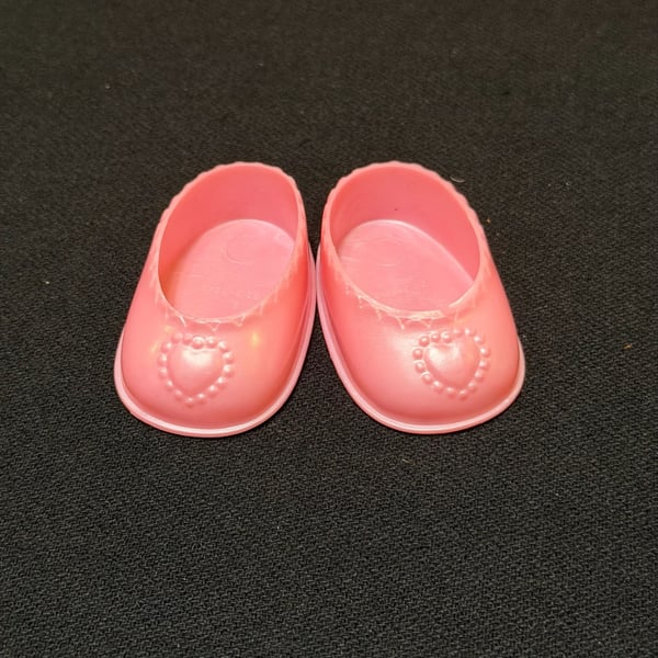 PJ Sparkles Pink Doll Shoes Accessories Mattel 1988
