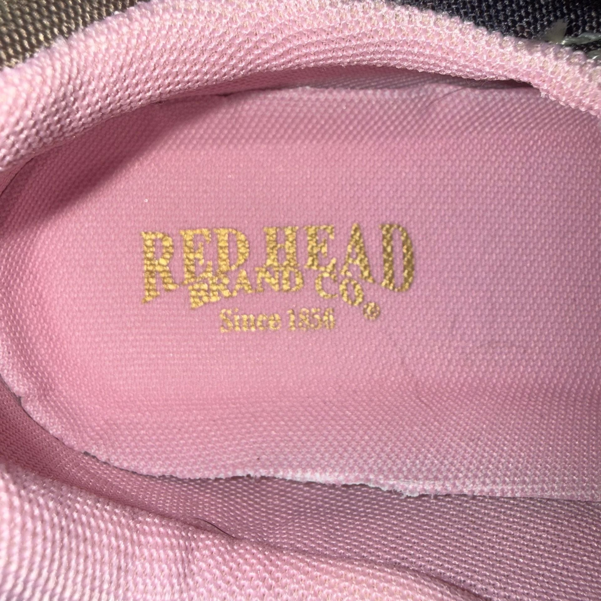 RedHead Camo Slip-On Shoes Size 8.5M Pink Accent 6