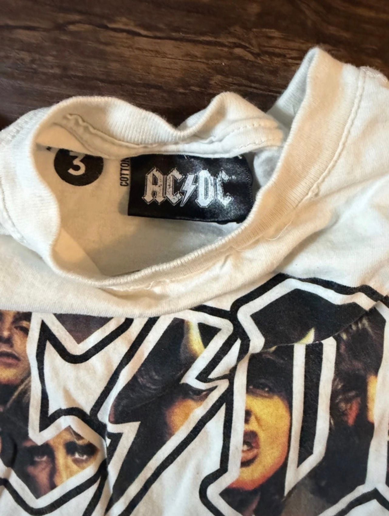 Cotton On Kids AC/DC Size 3 T-Shirt 6
