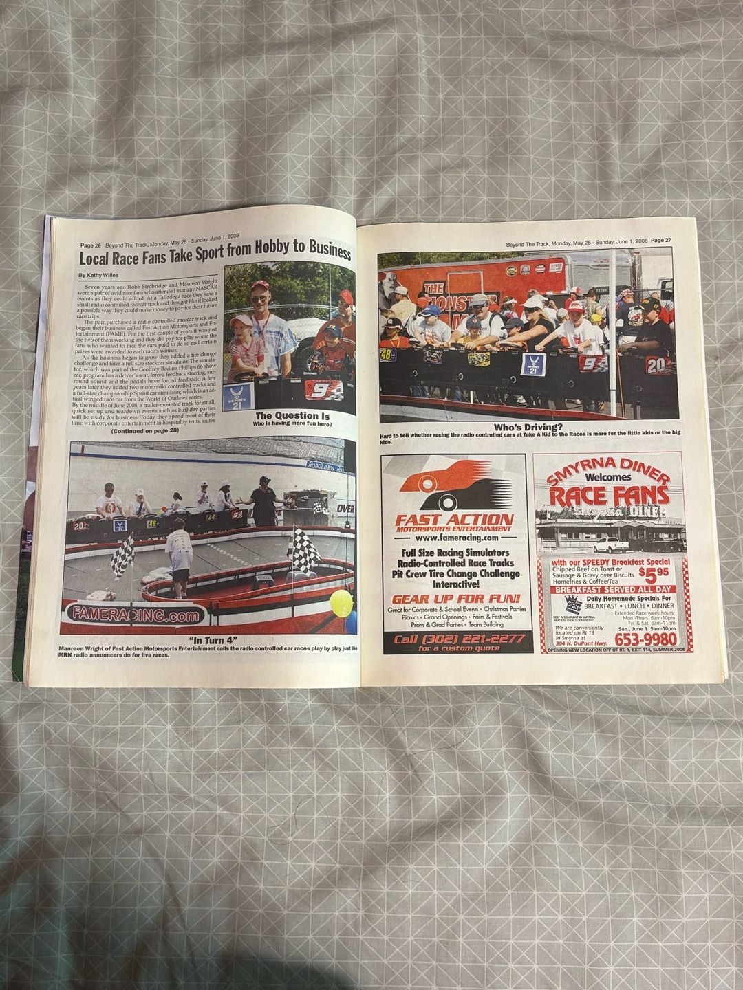 Beyond The Track Magazine Vol. 12 No. 1 Dover International Speedway 2008 2