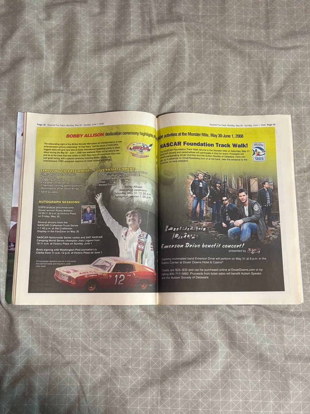 Beyond The Track Magazine Vol. 12 No. 1 Dover International Speedway 2008 3