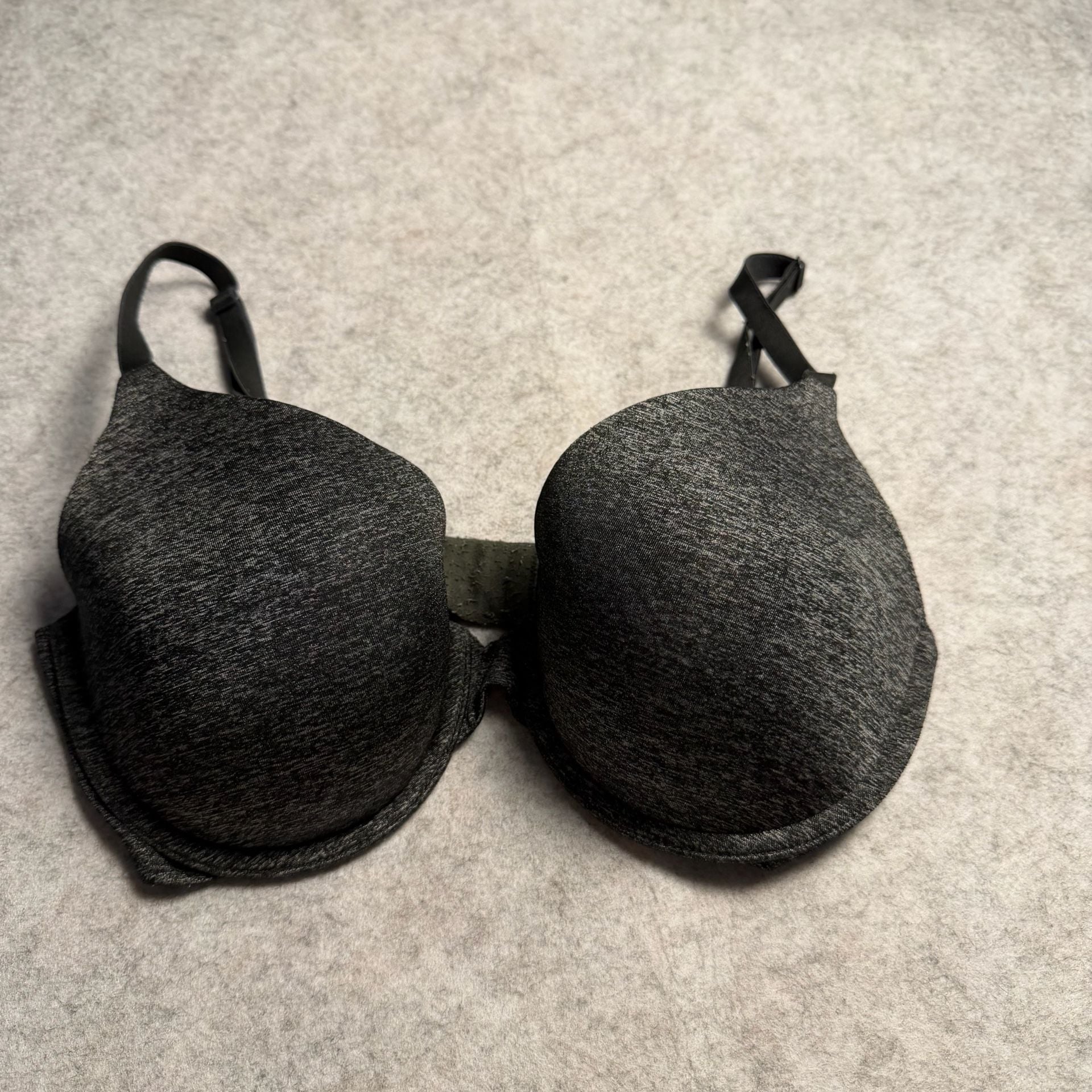 Victoria's Secret Uplift Semi-Demi Bra Size 32DD Charcoal Heather 2
