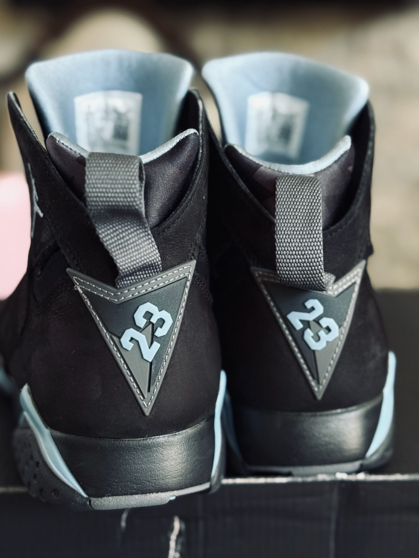 Jordan Air Jordan 7 Retro Chambray Size 11 Black Graphite CU9307-004 used 1X 6