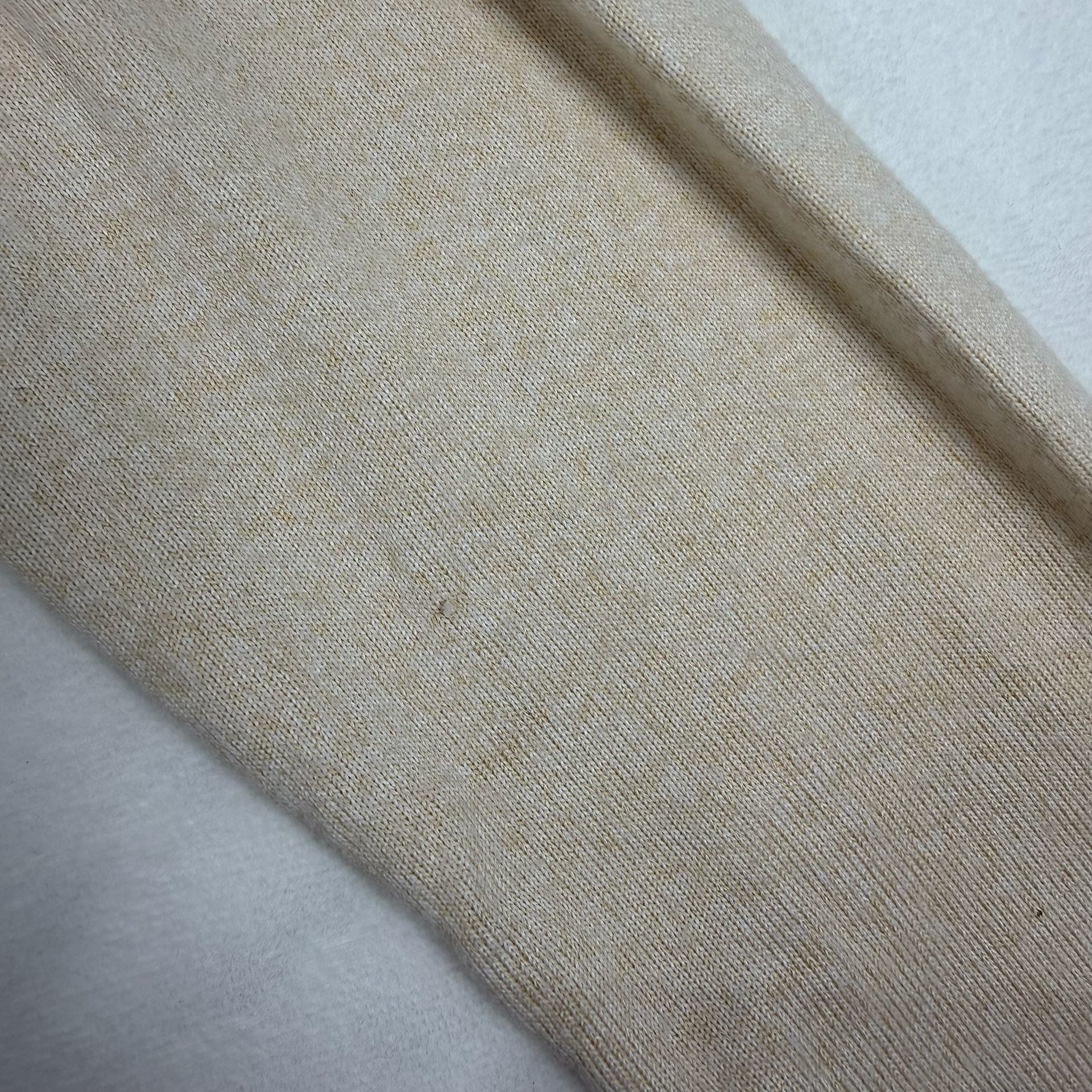 abercrombie kids Long Sleeve Twist-Front Top Size 11/12 Beige Knit 7