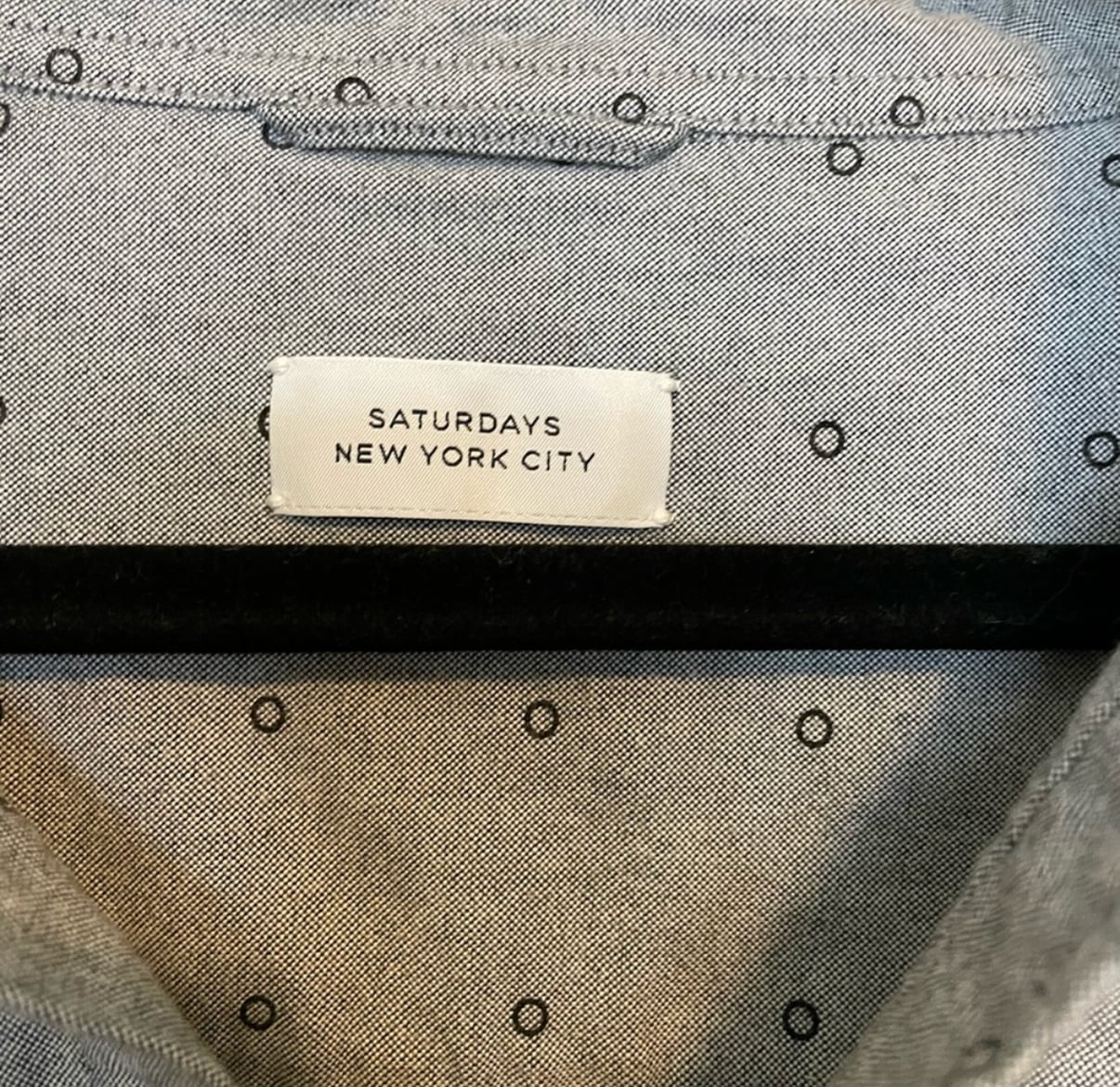 Saturdays New York City button down o 5