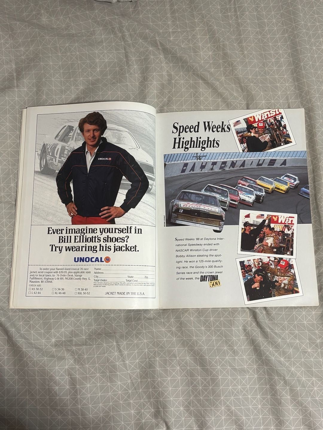 Grand National Illustrated Magazine March 1988 Geoff Bodine 3