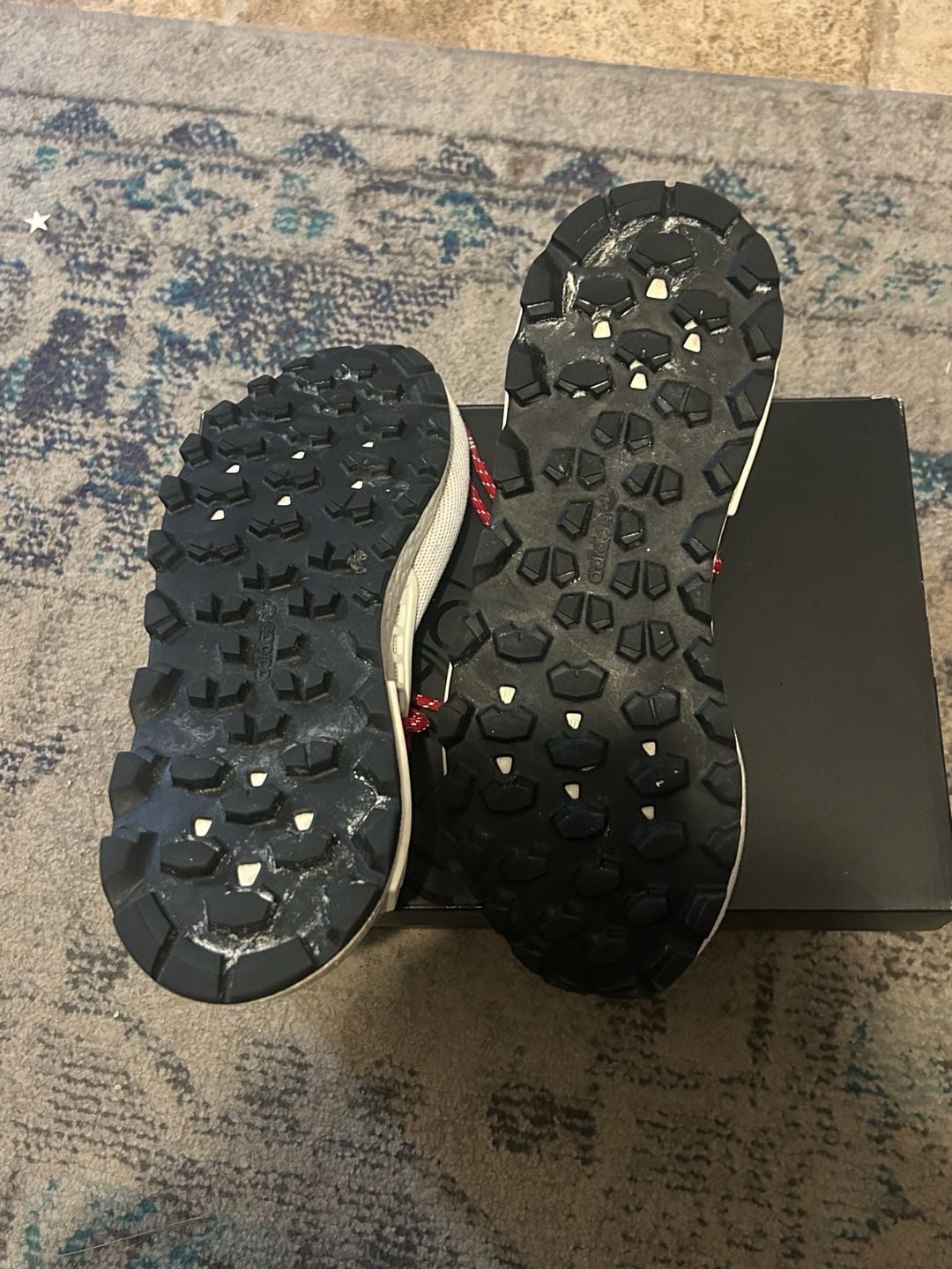 Adidas NMD Hu Pharrell x Human Made Size 10.5 White Red used 8