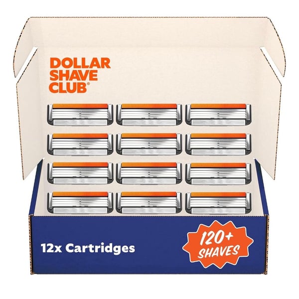 Dollar Shave Club 12x Cartridges Razor Refills