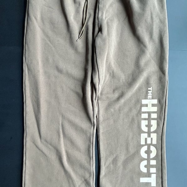 The Hideout Sweatpants Brown Wide Leg Sweatpants Size Small