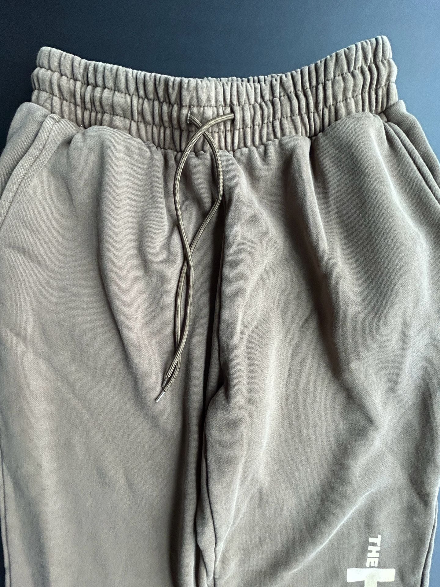 The Hideout Sweatpants Brown Wide Leg Sweatpants Size Small 7