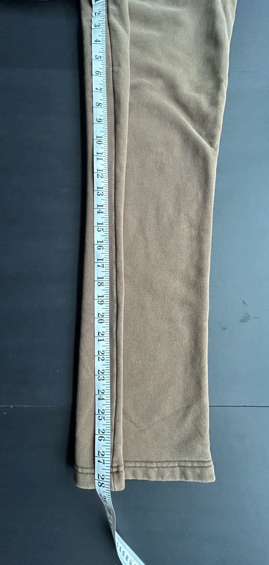 The Hideout Sweatpants Brown Wide Leg Sweatpants Size Small 9