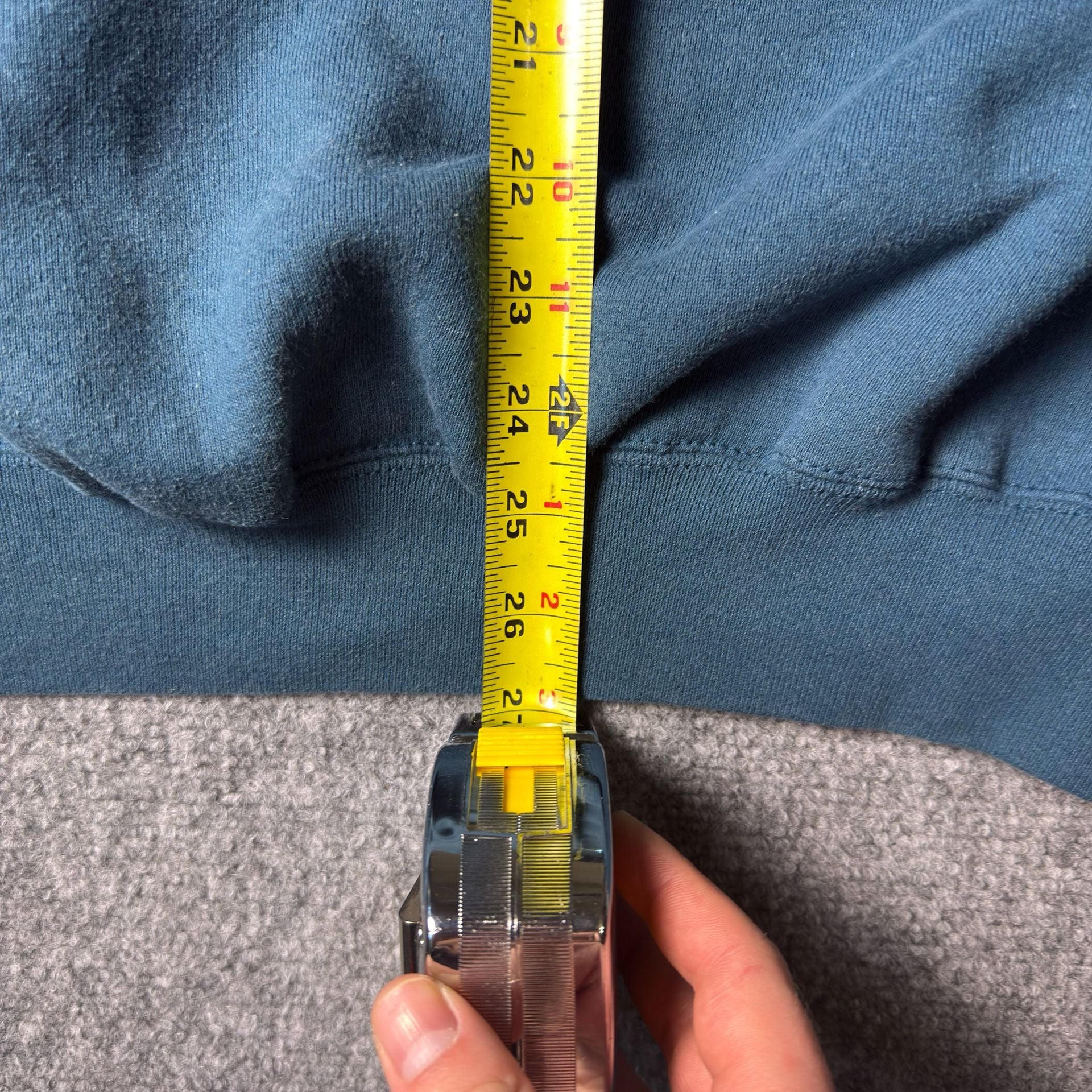 Russell Athletic Vintage Crewneck Sweatshirt Size XXL Teal Made in USA 6