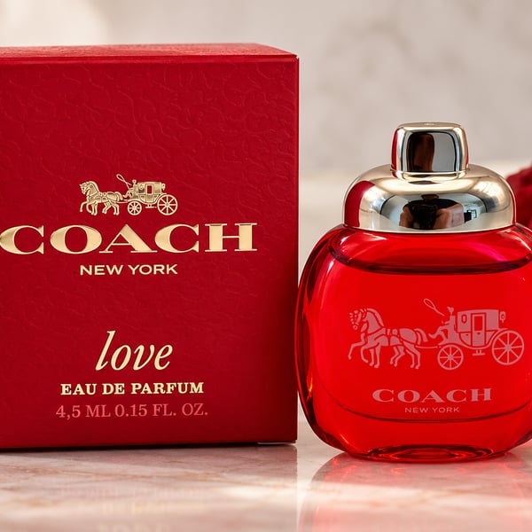 Coach Love Eau De Parfum 0.15 Fl. Oz. Mini Red