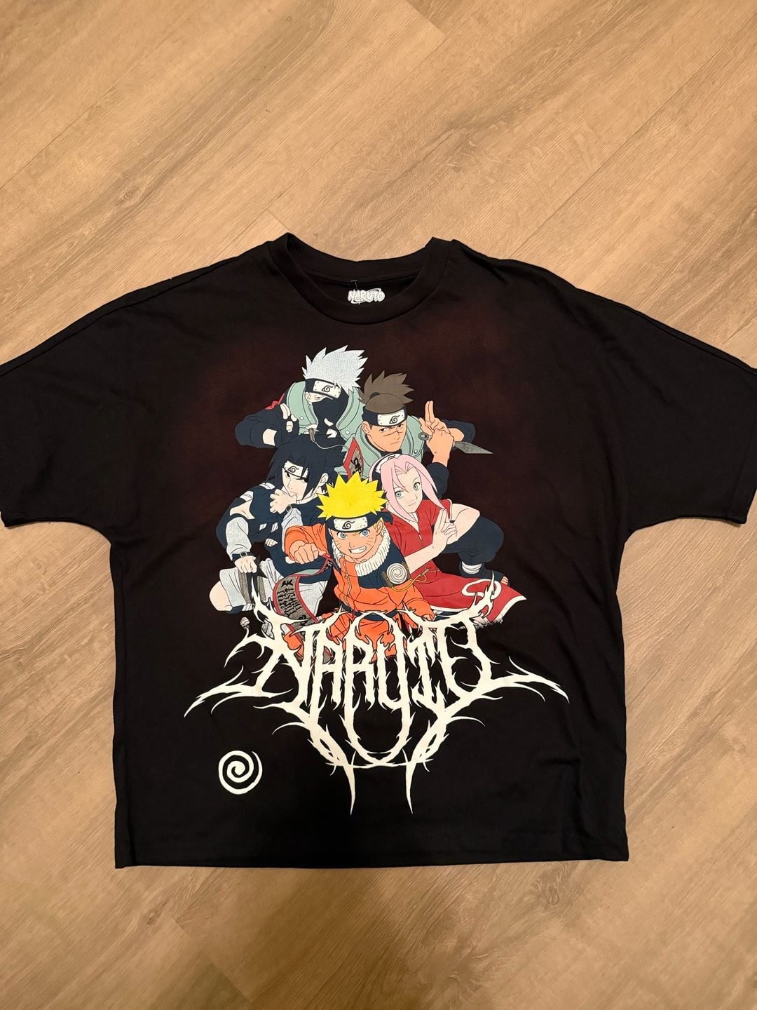 Naruto Graphic T-Shirt Black (M) 2