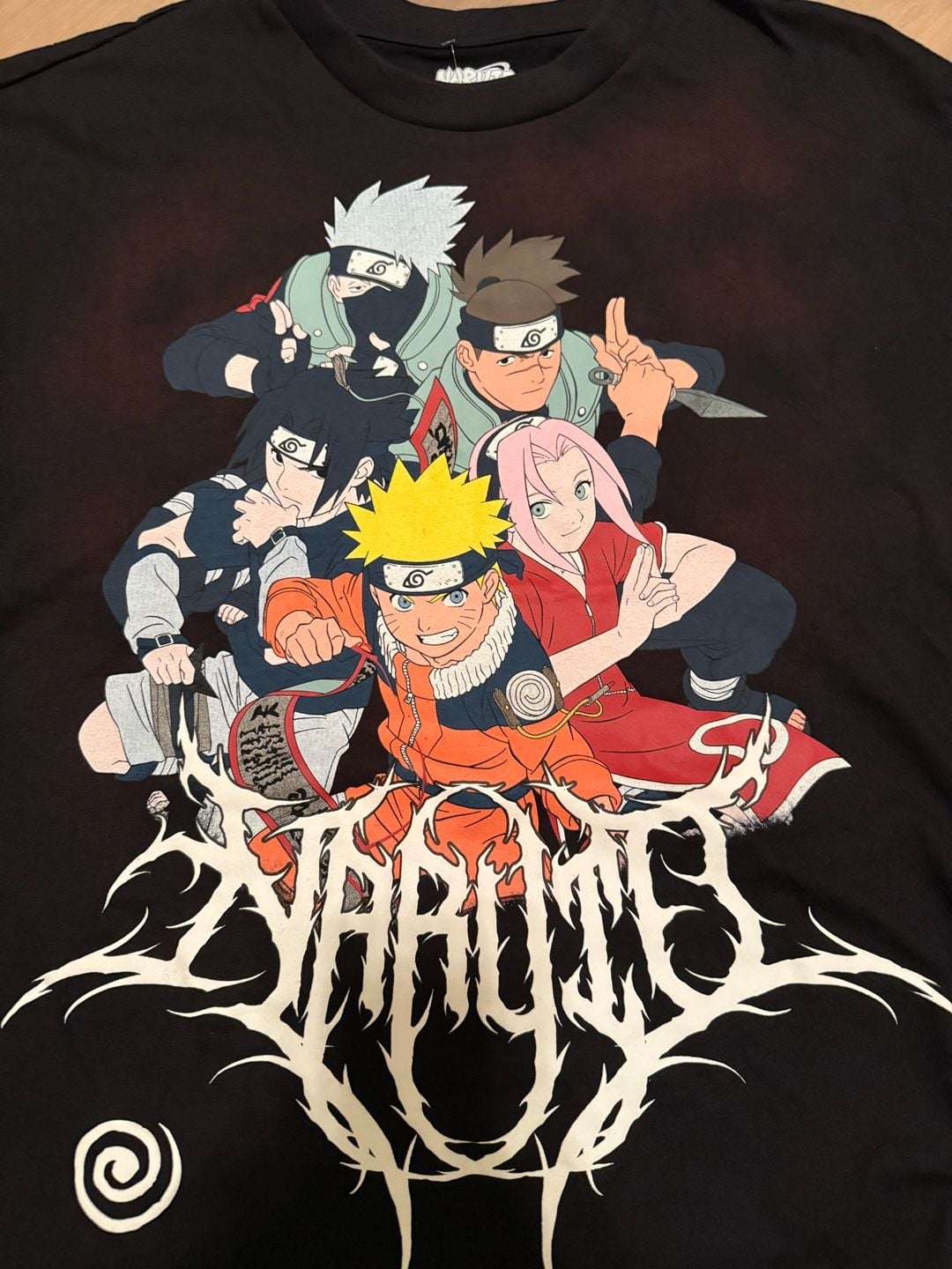 Naruto Graphic T-Shirt Black (M) 4