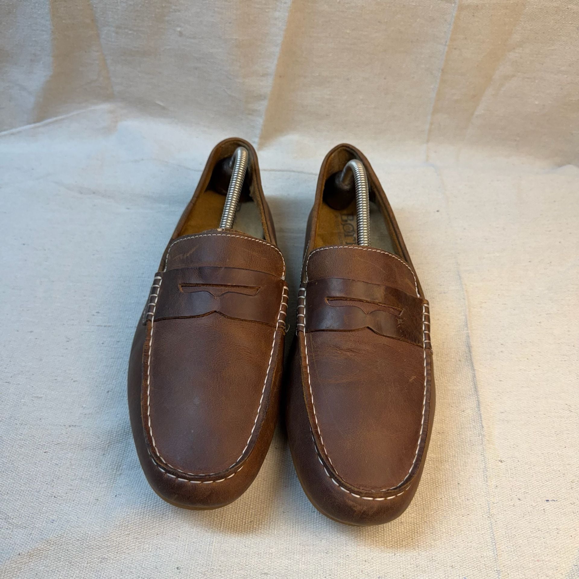 Born Andes Leather Penny Loafer Brown 2