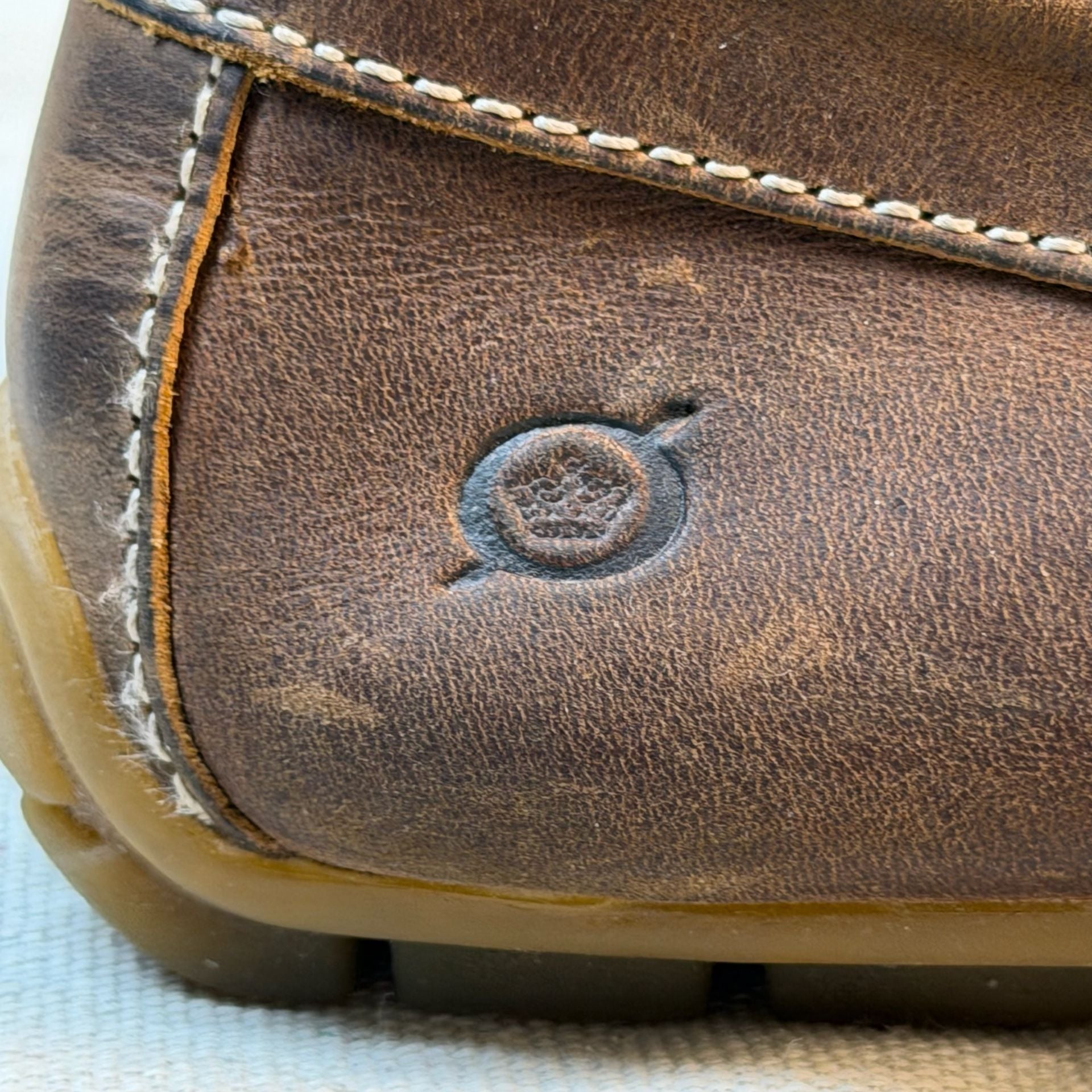 Born Andes Leather Penny Loafer Brown 6