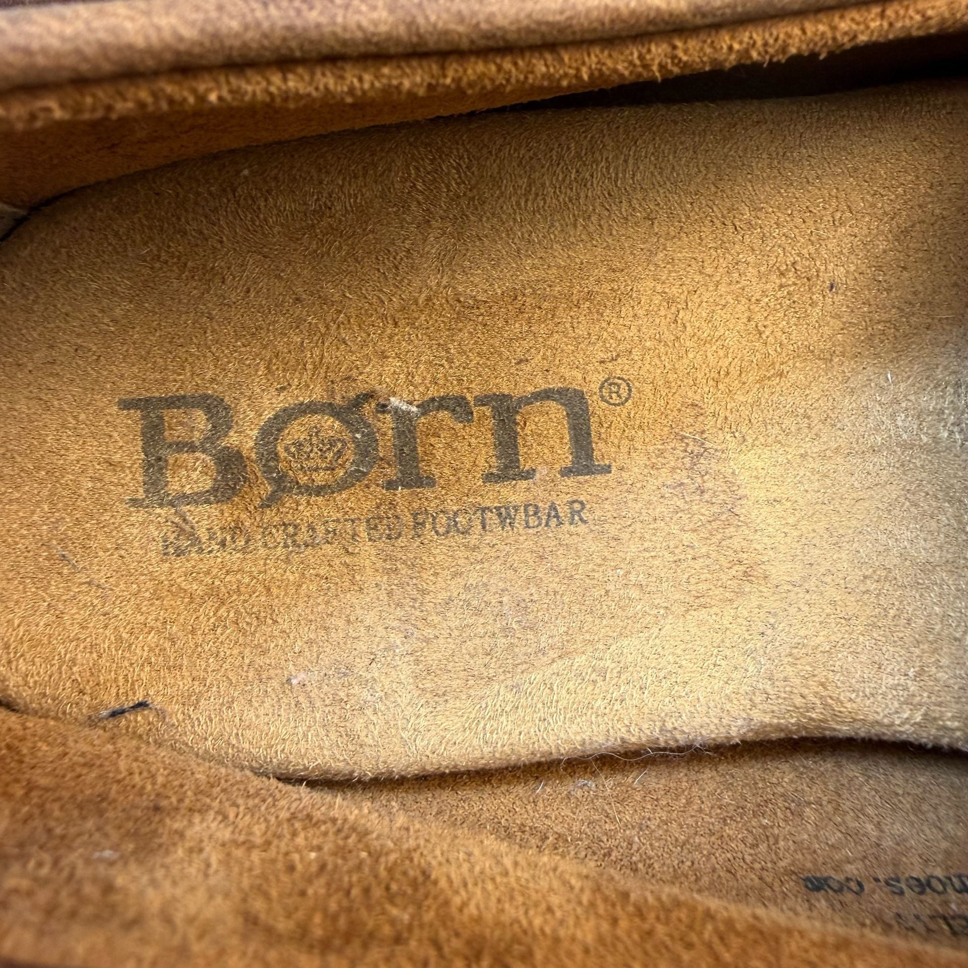 Born Andes Leather Penny Loafer Brown 9