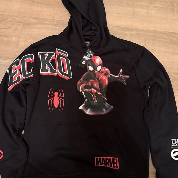 Ecko Unltd Spiderman Marvel Hoodie NWT