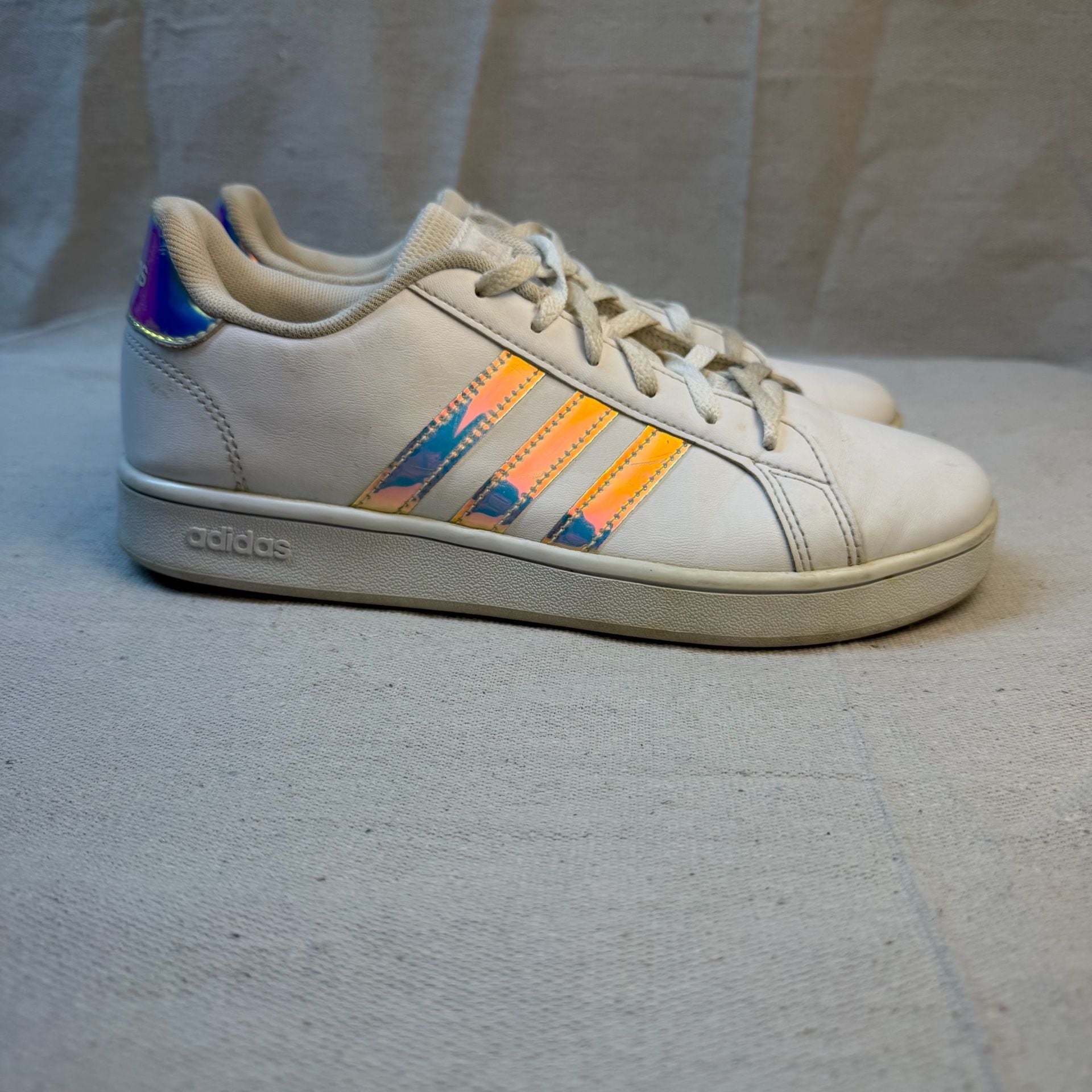 Adidas Grand Court Sneakers White Iridescent 5