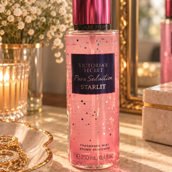 Victoria's Secret Pure Seduction Starlit Fragrance Mist 8.4 Fl Oz