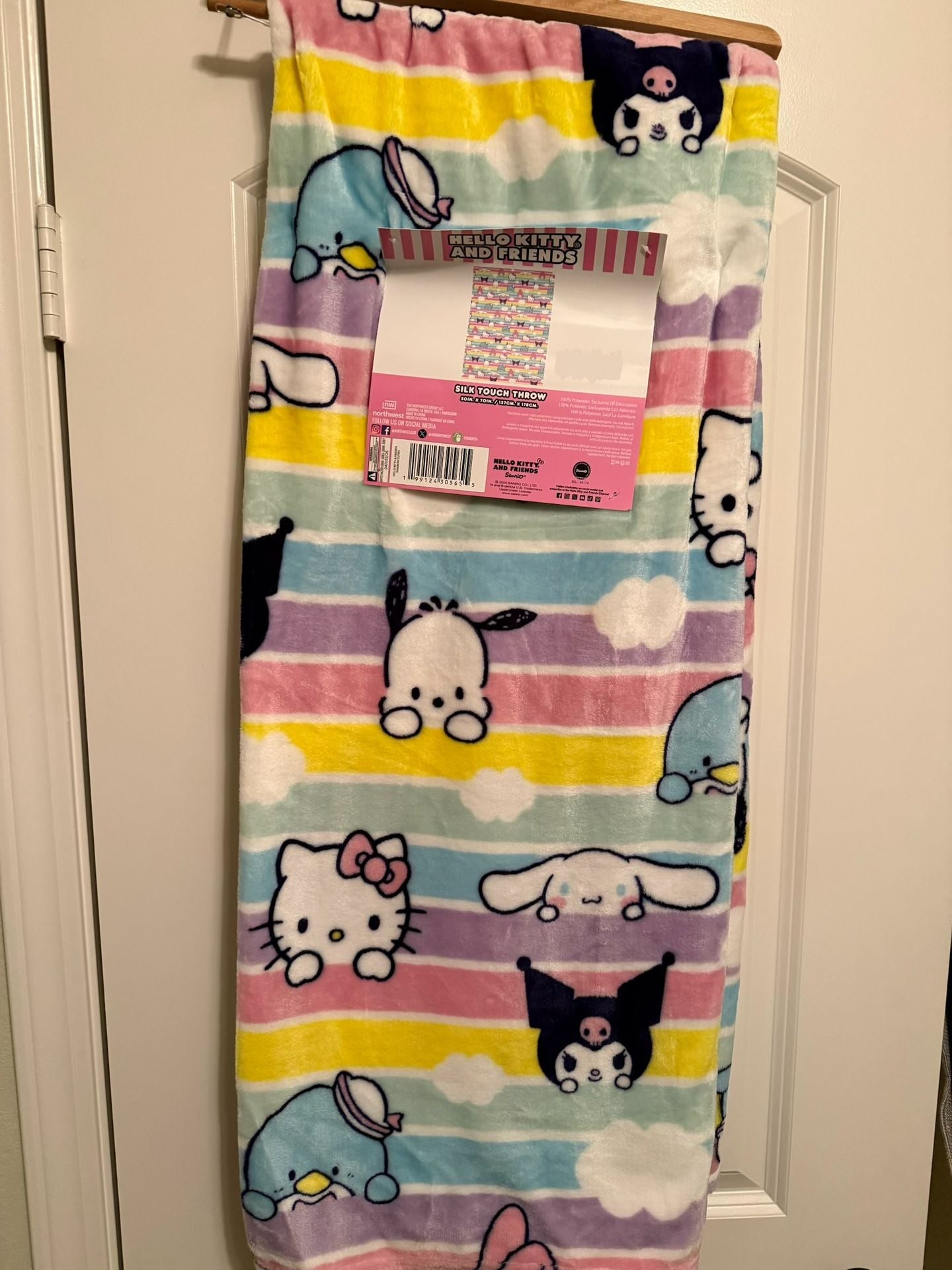 Sanrio Hello Kitty And Friends Throw 50x70 1